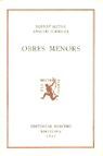 OBRES MENORS. BARCINO-ELS NOSTRES CLASSICS
