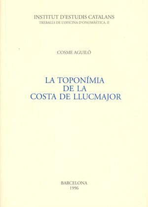 TOPONIMIA DE LA COSTA DE LLUCM