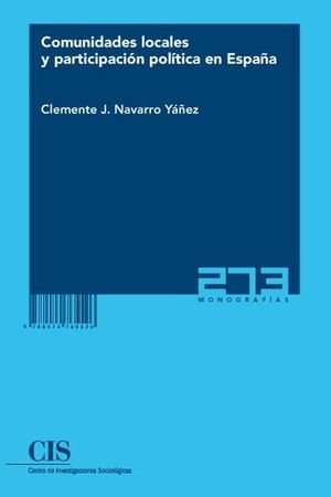 COMUNIDADES LOCALES Y PARTICIPACIÓN POLÍTICA EN ESPAÑA