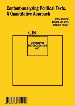 CONTENT-ANALYZING POLITICAL TEXTS