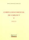 CORPUS DOCUMENTALES DE CARLOS V. TOMO V INDICES
