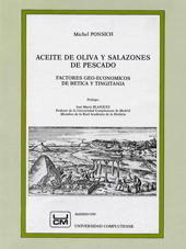 ACEITE DE OLIVA Y SALAZONES DE PESCADO. FACTORES GEO-ECONOMICOS DE BETICA Y TING