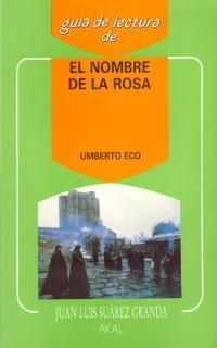 NOMBRE DE LA ROSA GUIA LECTURA