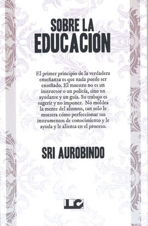 SOBRE LA EDUCACION