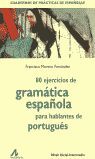 80 EJERCICIOS DE GRAMÁTICA ESP.  H. DE PORTUGUÉS