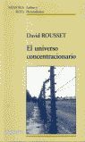 UNIVERSO CONCENTRACIONARIO,EL.ANTHROPOS-RUST