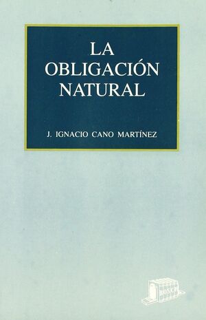 LA OBLIGACION NATURAL