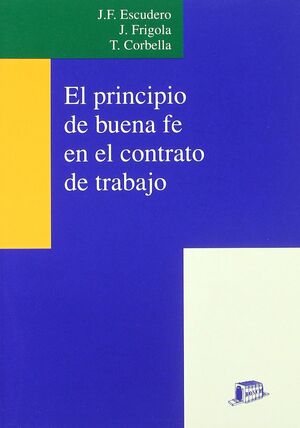 PRINCIPIO DE BUENA FE EN EL CONTRAT