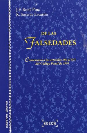 DE LAS FALSEDADES