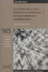 RESOLUCION Y OTRAS FORMAS DE TERMINACION(363)