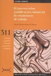 EL PROCESO SOBRE MODIFICACION SUSTANCIAL DE CONDIC