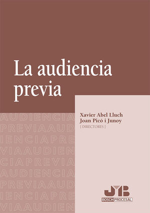AUDIENCIA PREVIA LA