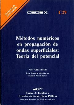 MÉTODOS NUMÉRICOS EN PROPAGACIÓN DE ONDAS SUPERFICIALES: TEORÍA DEL POTENCIAL. C