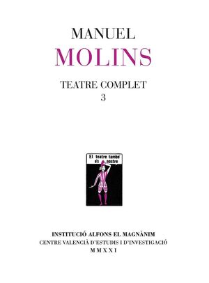TEATRE COMPLET 3 (MANUEL MOLINS)