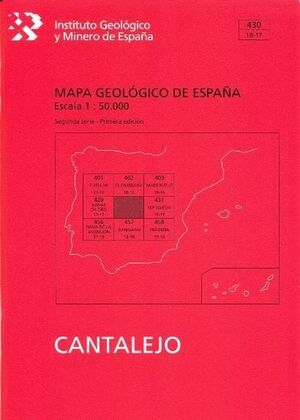 MEMORIA Y MAPA GEOLÓGICO DE ESPAÑA, CANTALEJO, 430