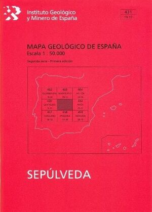 MEMORIA Y MAPA GEOLÓGICO DE ESPAÑA, SEPÚLVEDA, 431