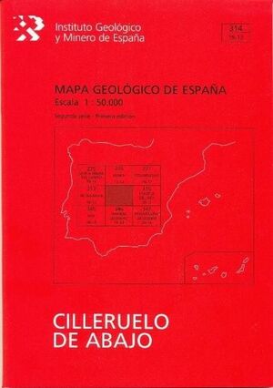 MEMORIA Y MAPA GEOLÓGICO DE ESPAÑA, CILLERUELO DE ABAJO, 314