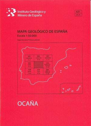 MAPA GEOLÓGICO DE ESPAÑA ESCALA 1:50.000. HOJA 1051, RONDA