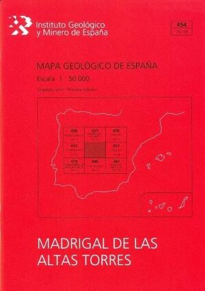 MAPA GEOLÓGICO DE ESPAÑA ESCALA 1:50.000. HOJA 453, CANTALPINO