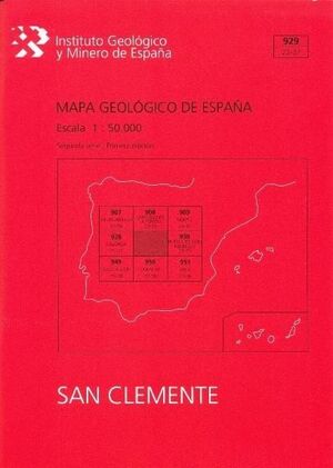 MAPA GEOLÓGICO DE ESPAÑA ESCALA 1:50.000. HOJA 454, MADRIGAL DE LAS ALTAS TORRE