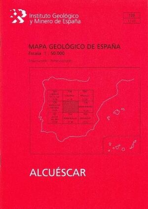 MAPA GEOLÓGICO DE ESPAÑA ESCALA 1:50.000. HOJA 729, ALCUÉSCAR