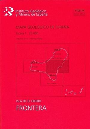 MAPA GEOLÓGICO DE ESPAÑA ESCALA 1:25.000. FRONTERA, 1105-IV