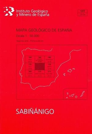 MAPA GEOLÓGICO SABIÑANIGO Nº 177   (1:50000)