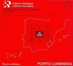 PUERTO LUMBRERAS, 975: MAPA GEOLÓGICO DE ESPAÑA ESCALA 1:50.000