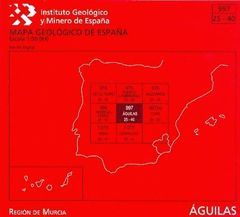 ÁGUILAS, 997: MAPA GEOLÓGICO DE ESPAÑA ESCALA 1:50.000