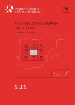 MAPA GEOLÓGICO DE ESPAÑA ESCALA 1:50.000. HOJA , 865, SILES