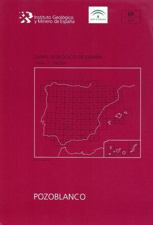 MAPA GEOLÓGICO DE ESAPAÑA ESCALA 1:200.000. HOJA 69, POZOBLANCO