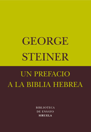 PREFACIO A LA BIBLIA HEBREA,UN.SIRUELA-P