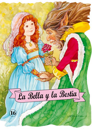 LA BELLA Y LA BESTIA.CURSIVA.COMBEL