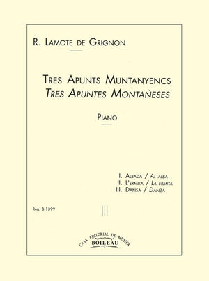 TRES APUNTES MONTAÑESES