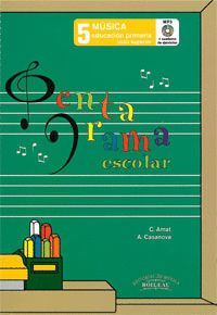 PENTAGRAMA ESCOLAR MÚSICA 5