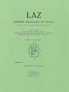 LAZ CON ACOMPAÑAMIENTO - LIBRO IV