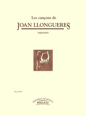 LES CANÇONS DE J. LLONGUERES 4