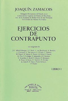 EJERCICIOS DE CONTRAPUNTO