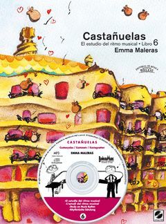 CASTAÑUELAS ESTUDIO DEL RITMO MUSICAL VOL 6 +CD