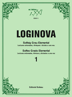 SOLFEIG GRAU ELEMENTAL 1 / SOLFEO GRADO ELEMENTAL 1