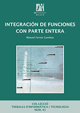 INTEGRACIÓN DE FUNCIONES CON PARTE ENTERA