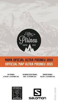 ULTRA PIRINEU 2015, MAPA OFICIAL