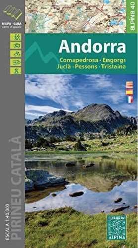 ANDORRA, MAPA I GUIA EXCURSIONISTA