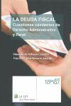 DEUDA FISCAL CUESTIONES CANDENTES DERECHO ADMINIS-