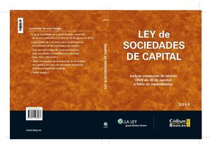 CÓDIGO BÁSICO LEY DE SOCIEDADES DE CAPITAL 1ª EDIC