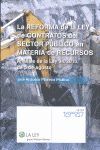 LA REFORMA DE LA LEY DE CONTRATOS DEL SECTOR PUBLI
