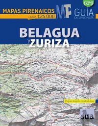 BELAGUA Y ZURIZA - MAPAS PIRENAICOS (1:25000)