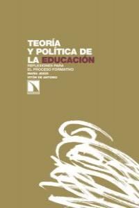 TEORÍA Y POLÍTICA DE LA EDUCACIÓN.CATARATA