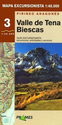MAPA EXCURSIONISTA VALLE DE TENA-BIESCAS