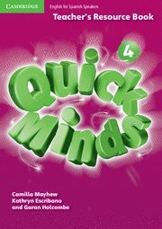 QUICK MINDS LEVEL 4 TEACHER´S RESOURCE BOOK SPANISH EDITION